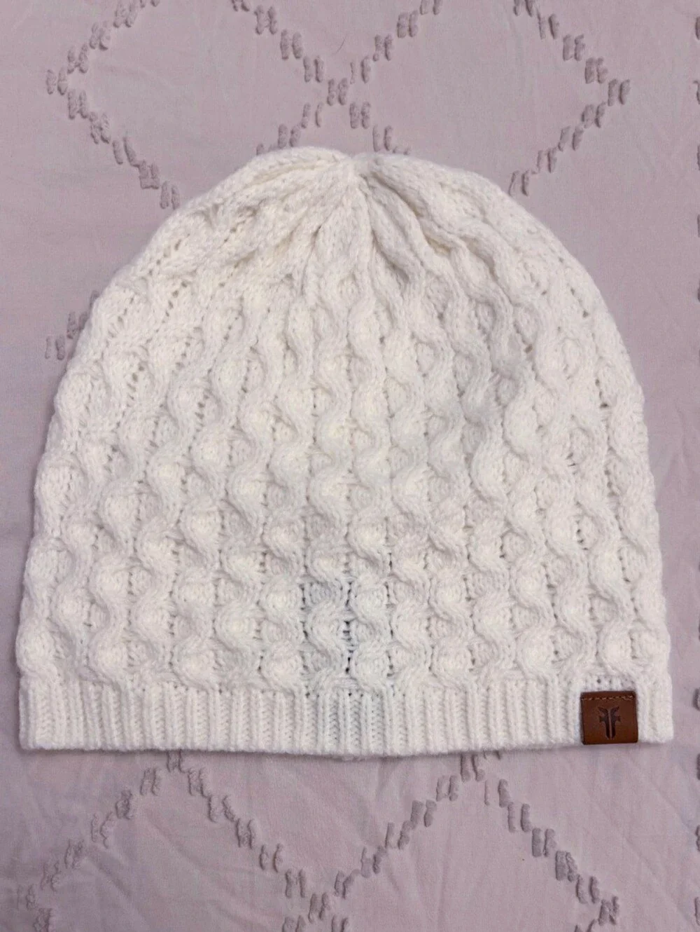 Frye beanie hat